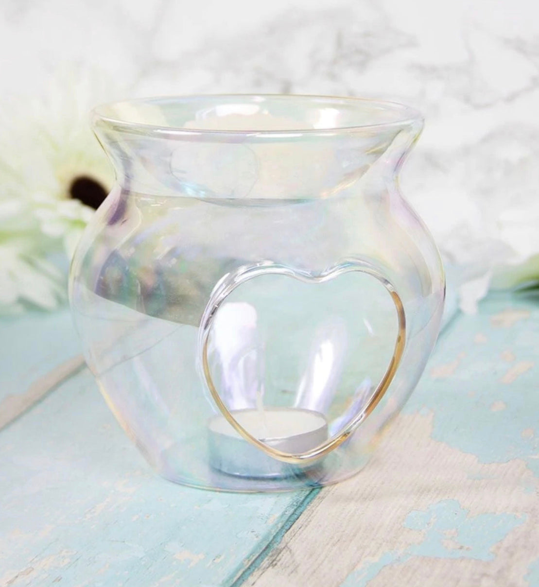 Pearl Glass Wax Burner